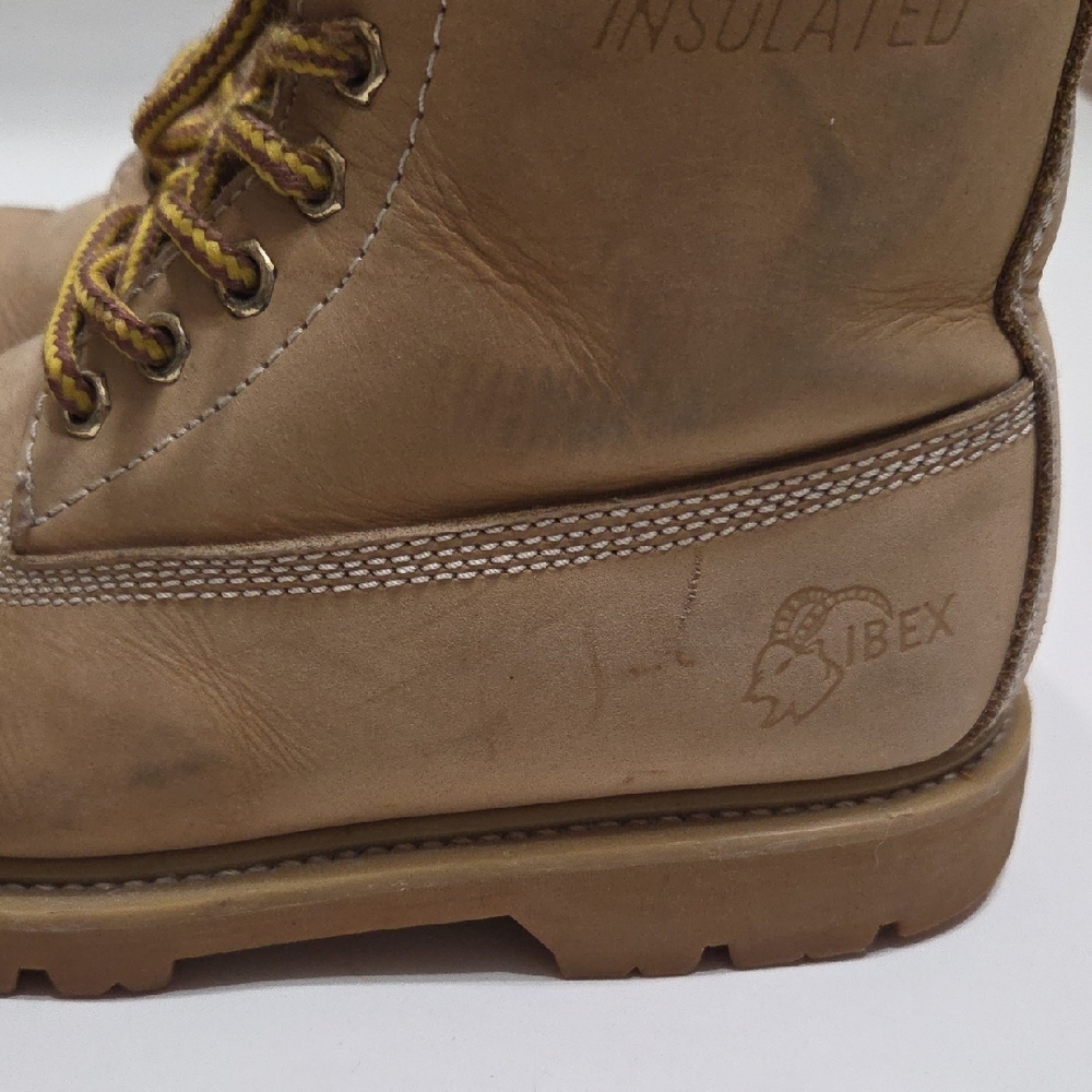 ibex Tan Lace-Up Men's Work Boots - Picture 5 of 6
